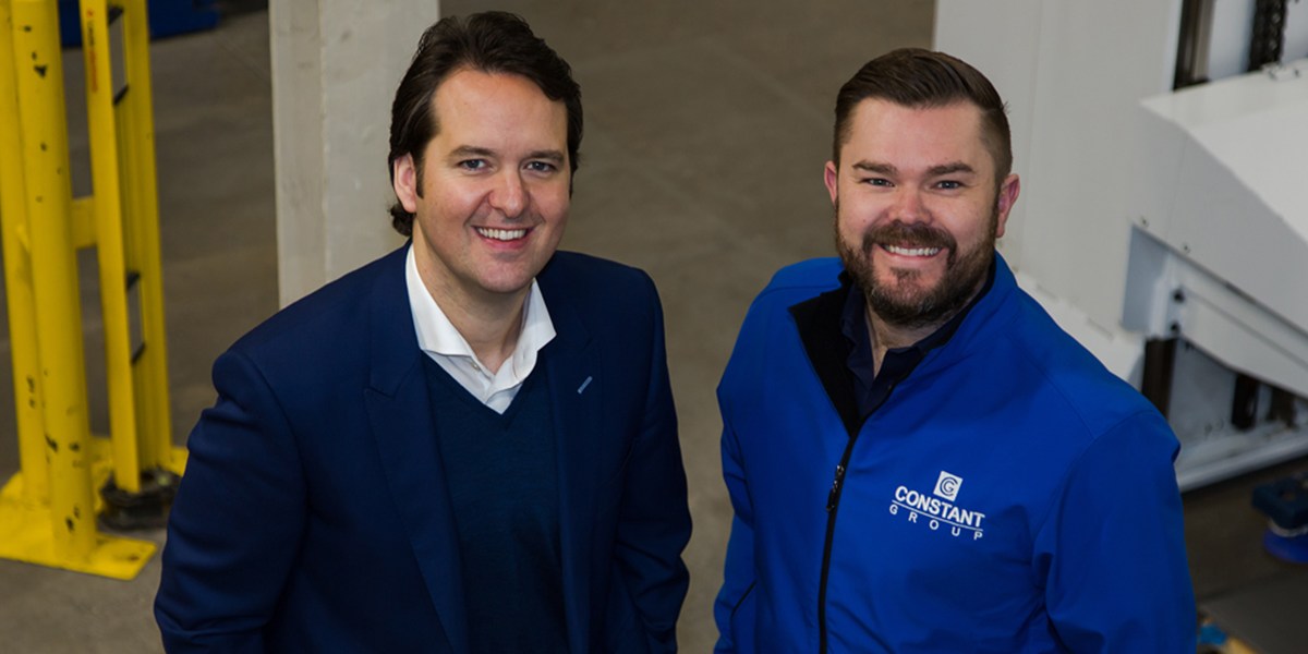 Matt Garlick, Managing Director and David Gilligan, Operations Manager